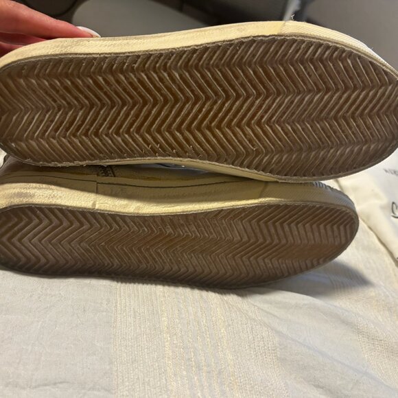 Golden Goose Slide Beige/Gray with Pink Street Sneaker - Picture 4 of 5